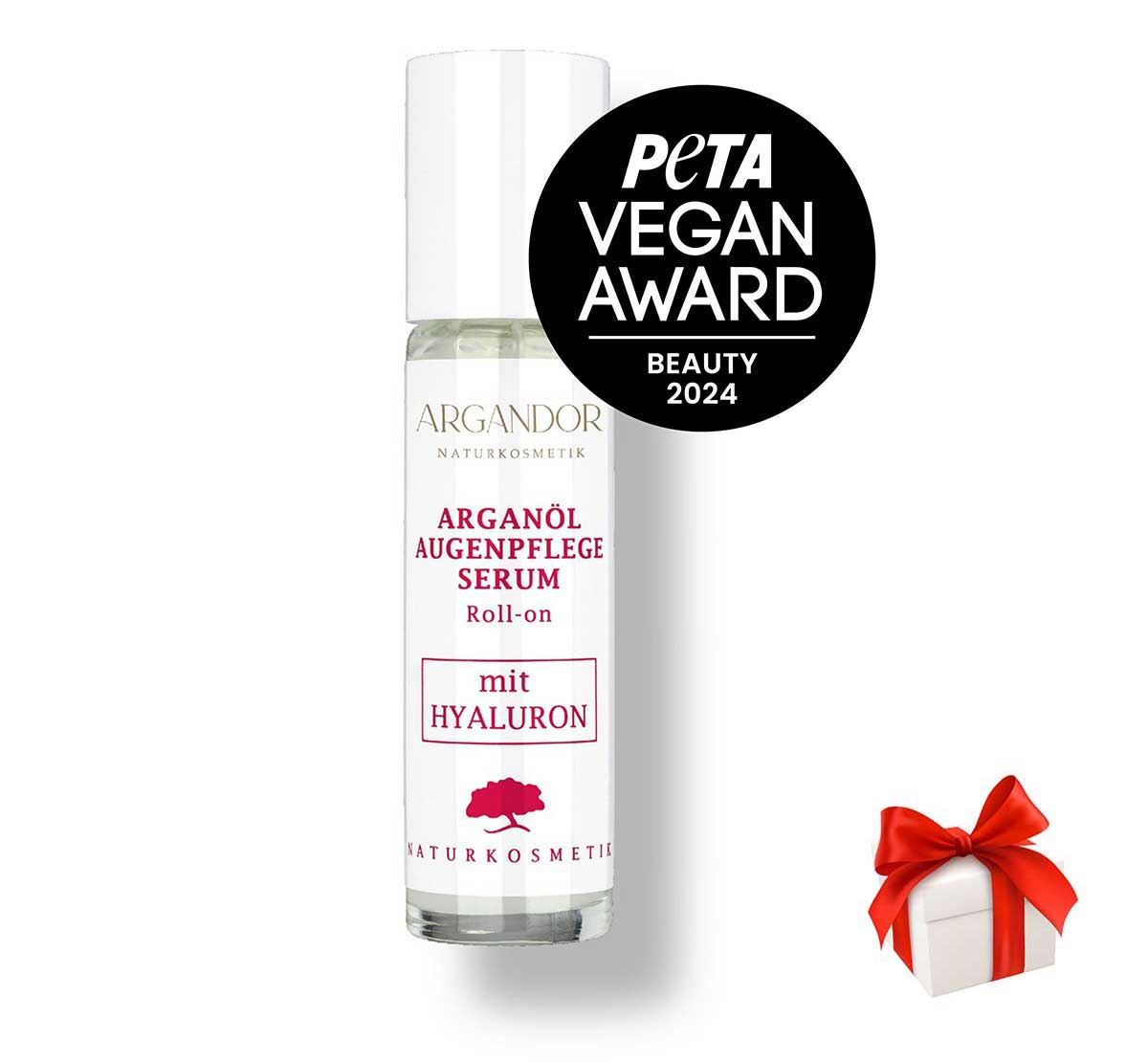 Arganöl Augenpflege-Serum mit Hyaluron - PETA BEAUTY AWARD 2024