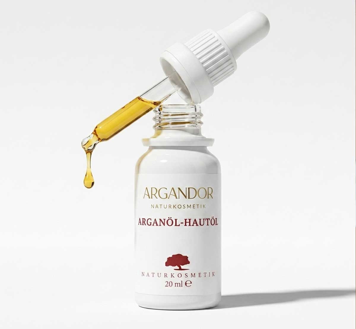 Arganöl-Hautöl Bio 20 ml – DERMATEST "sehr gut" – Laborgeprüfte Reinheit & Echtheit
