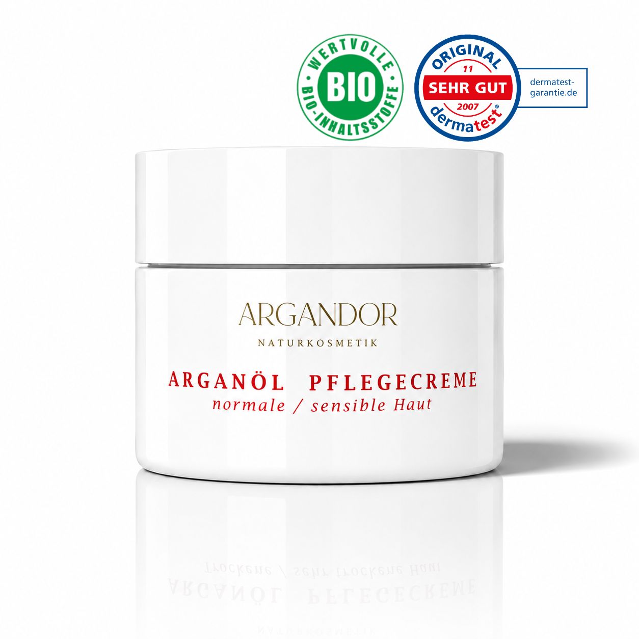 Arganöl Pflegecreme normale / sensible Haut - DERMATEST "sehr gut"