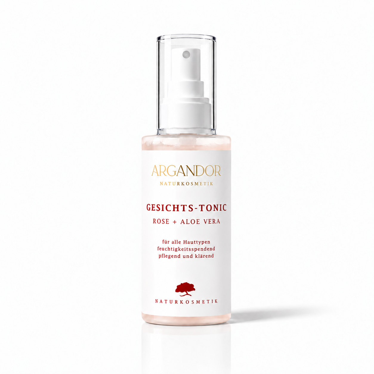 Gesichts-Tonic  Rose + Aloe Vera – bio, ohne Alkohol