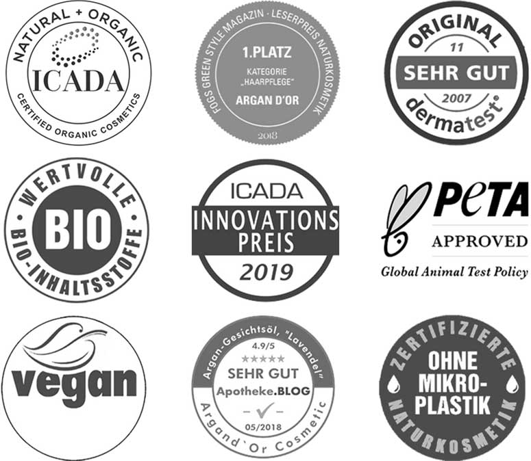 Argandor-Preise-Auszeichnungen Argandor-Preise-Auszeichnungen