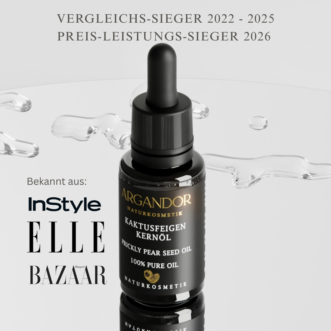Kaktusfeigenkernöl Bio – 100% Natur pur -  Laborgeprüfte Reinheit & Echtheit