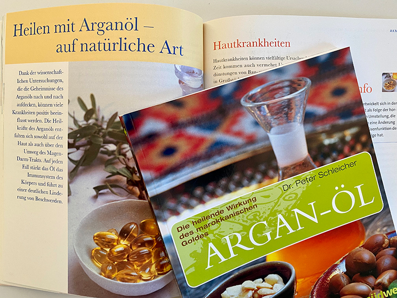 Heilen mit Arganöl - auf natürliche Art - Hilfe bei Hautkranken - Buchausschnitt