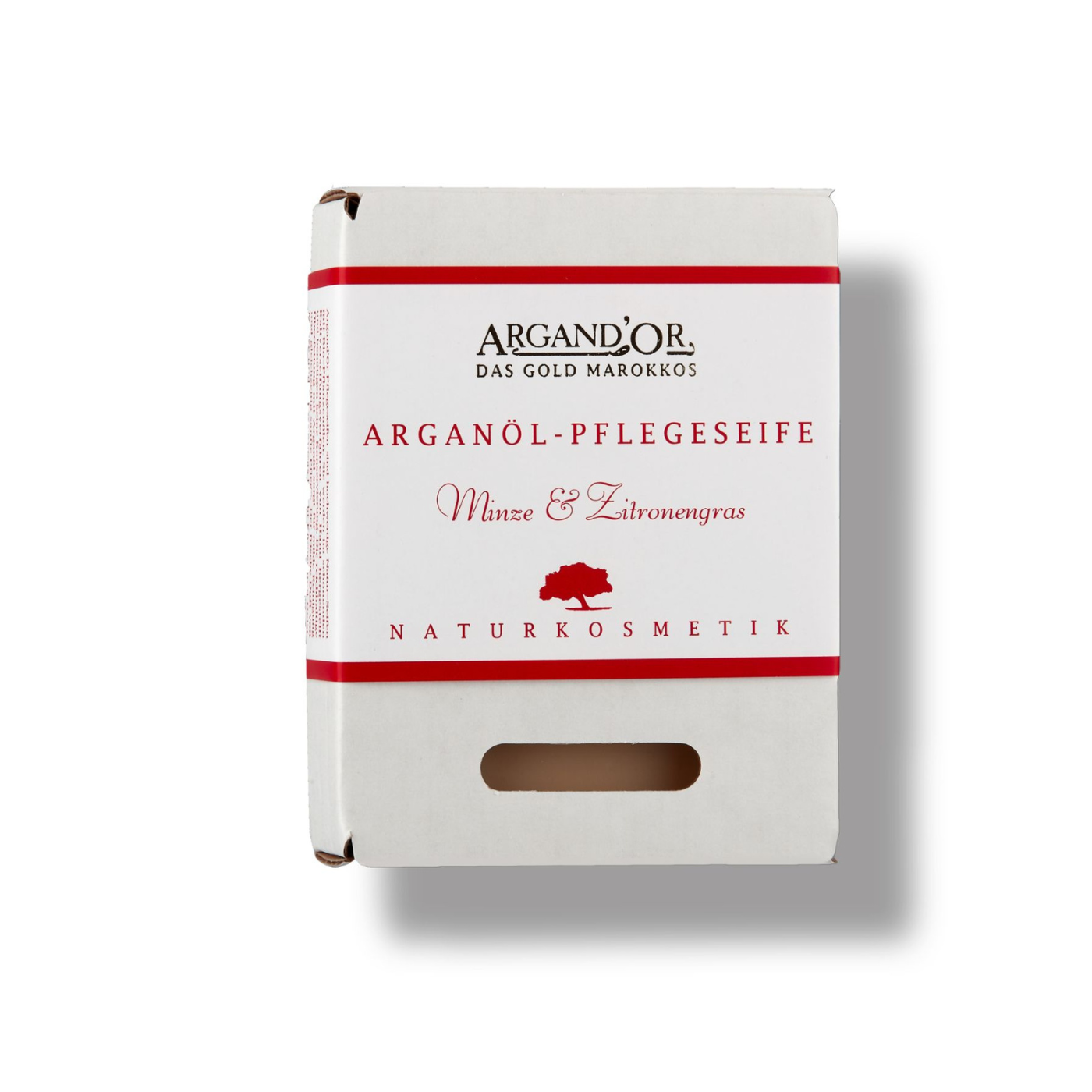 Arganöl Pflegeseife "Minze & Zitronengras" - mit Bio-Ölen