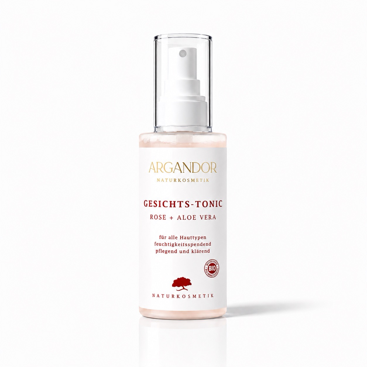 Gesichts-Tonic  Rose + Aloe Vera – bio, ohne Alkohol