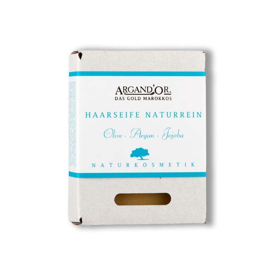 Arganöl Haarseife "Olive - Argan - Jojoba" - mit Bio-Ölen