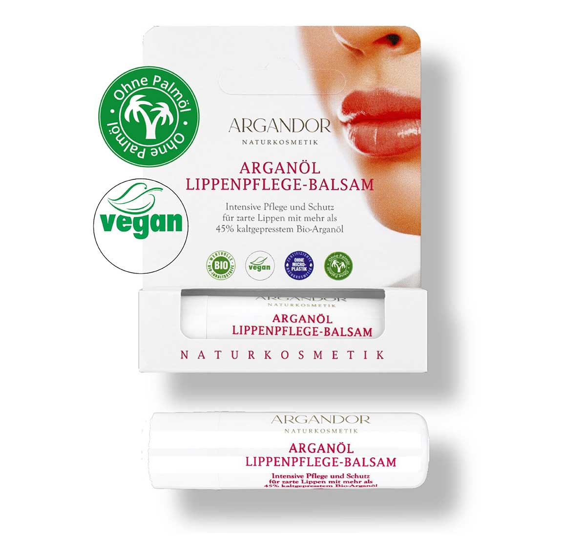 Arganöl Lippenpflege-Balsam - vegan, bio, ohne Palmöl Arganöl Lippenpflege-Balsam - vegan, bio, ohne Palmöl