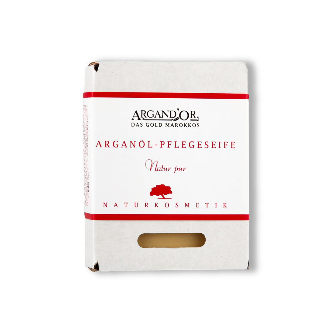 Arganöl Pflegeseife "Natur Pur" - ohne Beduftung