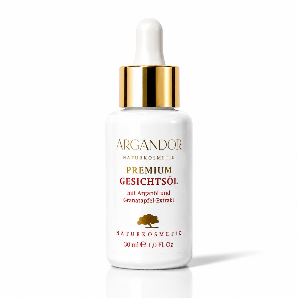 Premium Gesichtsöl mit Arganöl und Granatapfel-Extrakt