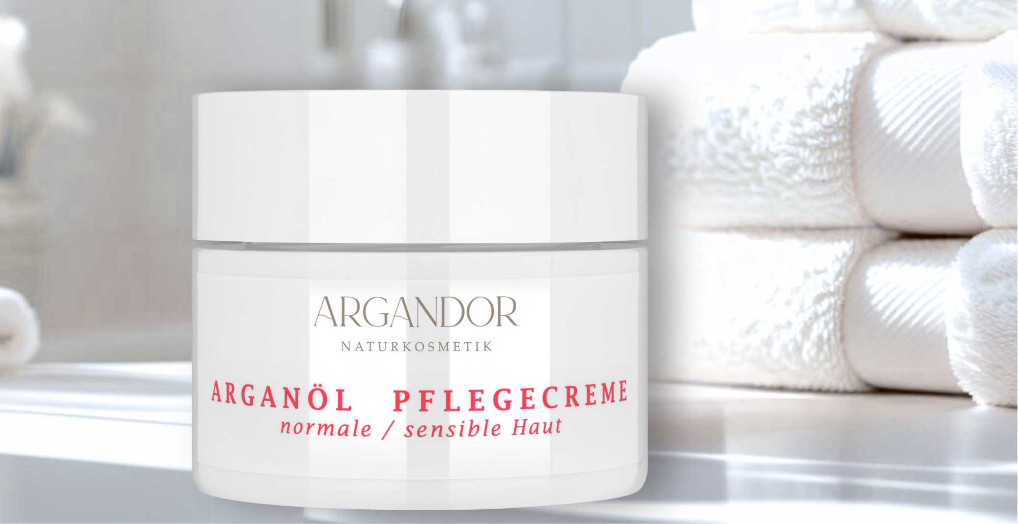 Argandor Naturkosmetik Arganöl Gesicht Creme normale und sensible Haut