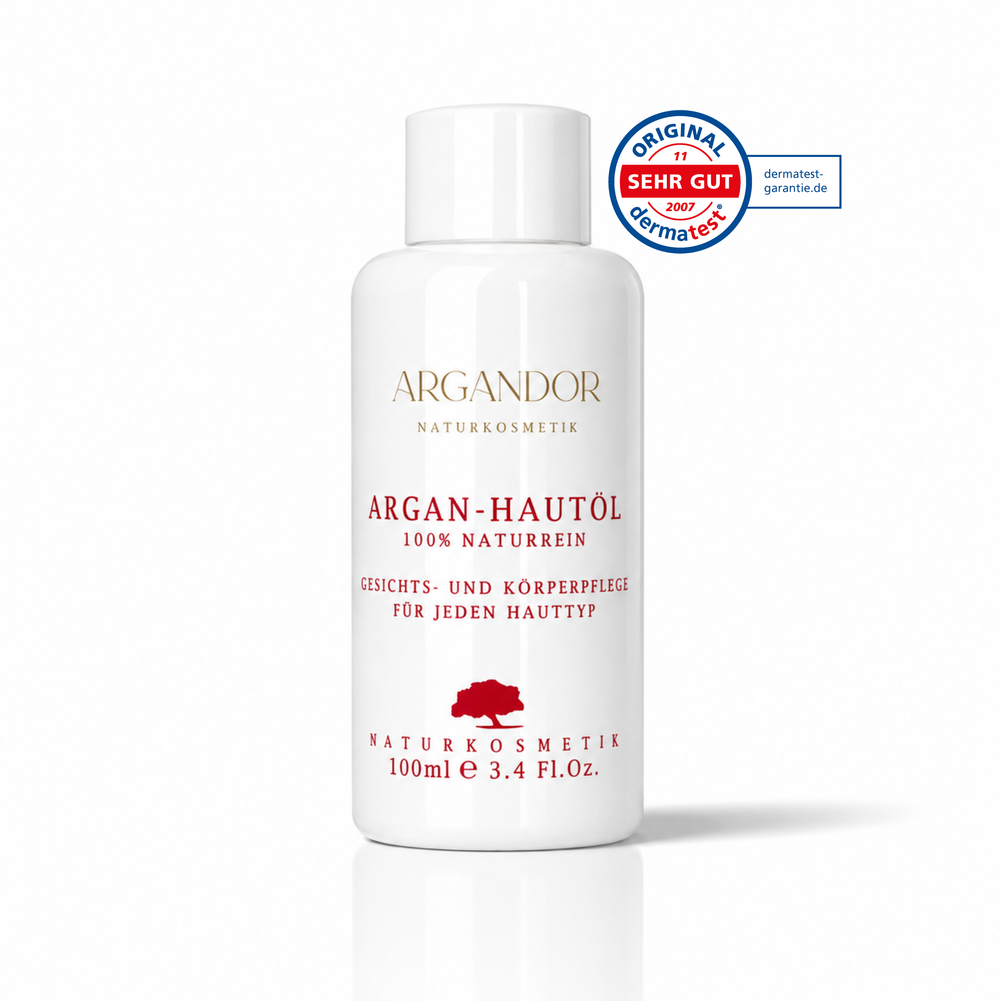 Arganöl-Hautöl Bio 100 ml – DERMATEST "sehr gut" – Laborgeprüfte Reinheit & Echtheit